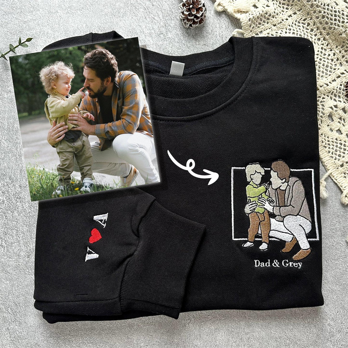 Vackra minnen med pappa – Bär dem med stil.
