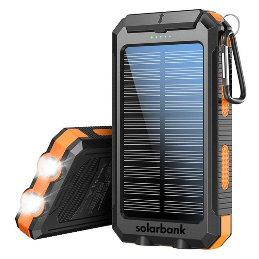 Soldriven powerbank – Bärbart batteri med hög kapacitet för en aktiv livsstil