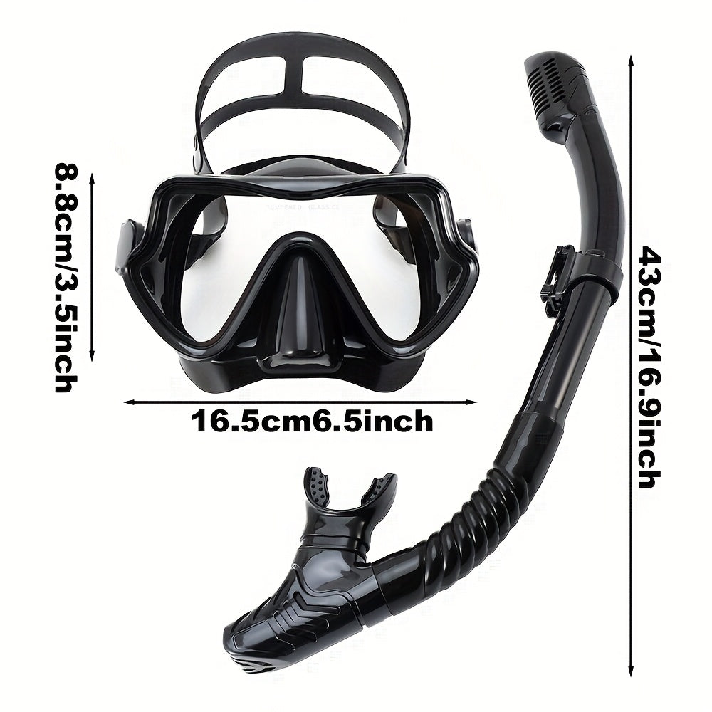 Snorkelset ClearWave – Vattentät, Bekväm och Klar Sikt