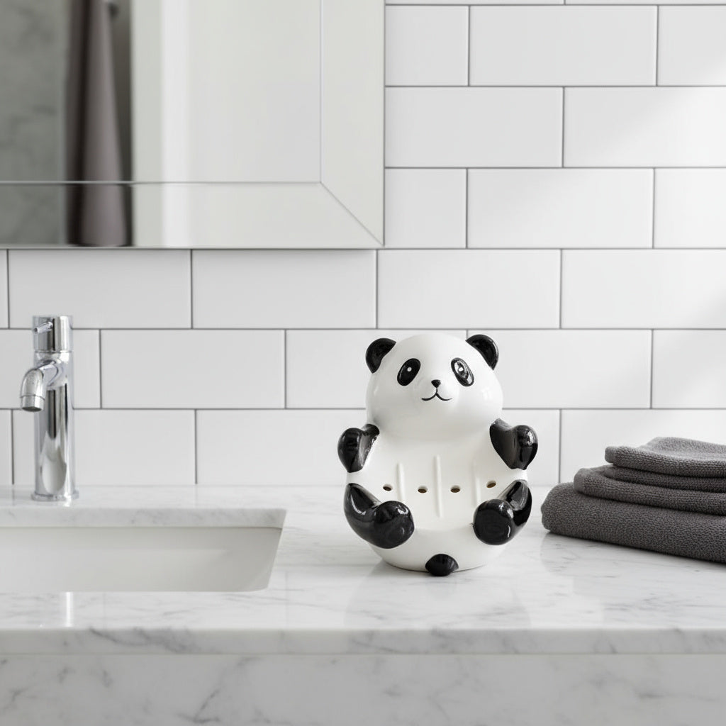 Fleksibel Panda Sæbedispenser