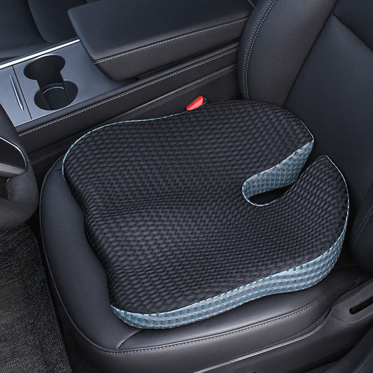 Ergonomisk Triangelkudde med Memory Foam – Andningsbar och Tryckavlastande för Bil och Kontor