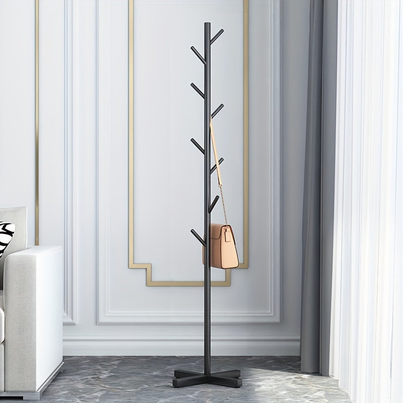 Elegant metallstativ med skallrdesign – praktiskt och stilfullt