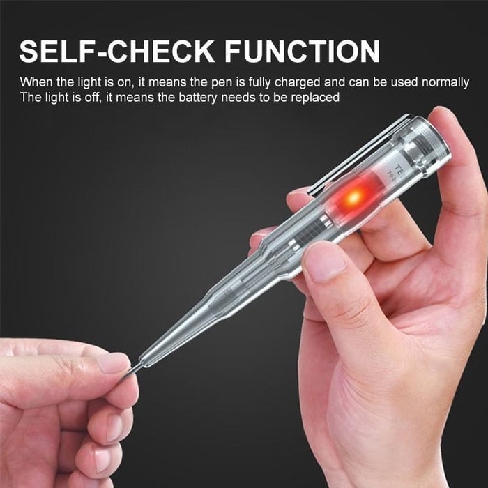 Bærbar Spændingstester til Elektrikere - TestPro