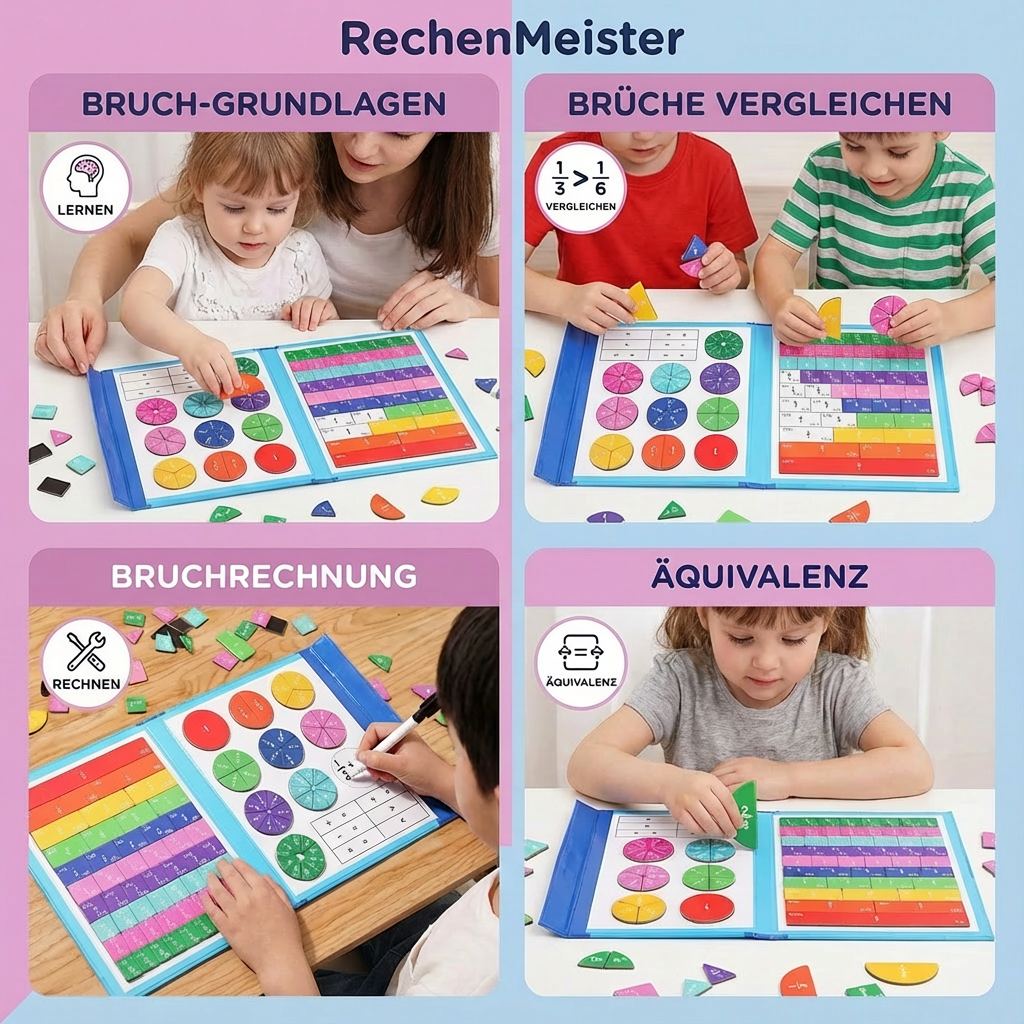 Matematisk Magnetspil med RechenMeister
