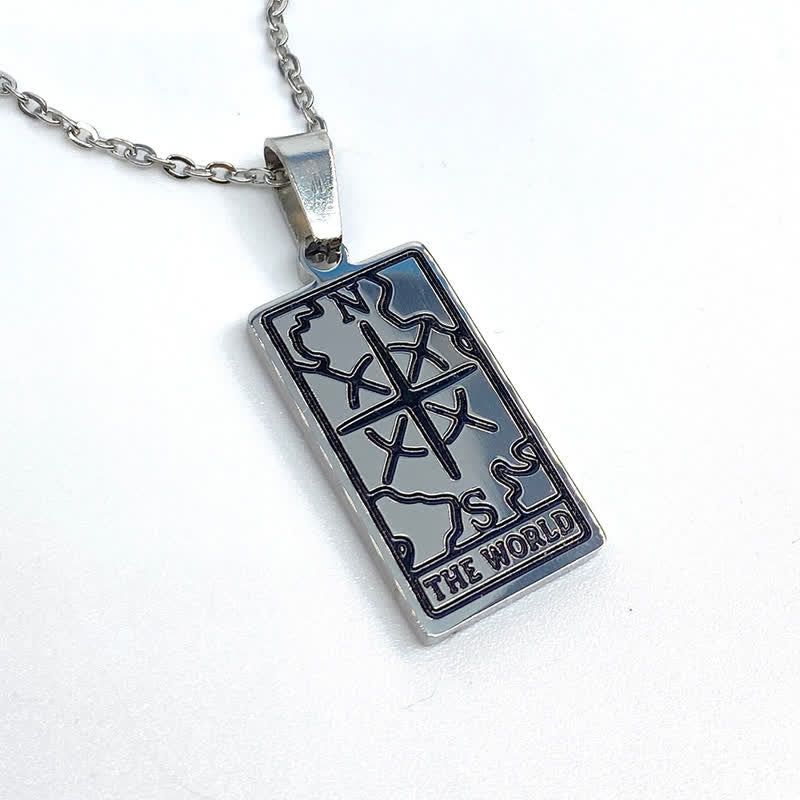 Vintage Tarot Kort Pendant – Lykkeamulet
