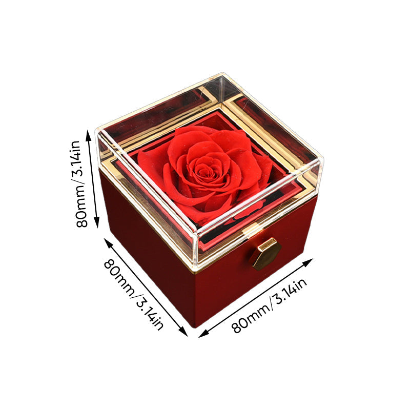 Eternal Rose Box – Elegant Opbevaring af Kunstige Roser