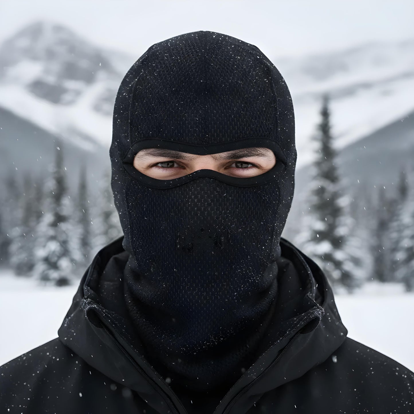 Andningsbar skidmask för komfort och optimalt skydd mot kyla