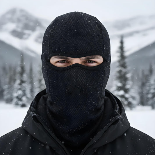 Andningsbar skidmask för komfort och optimalt skydd mot kyla