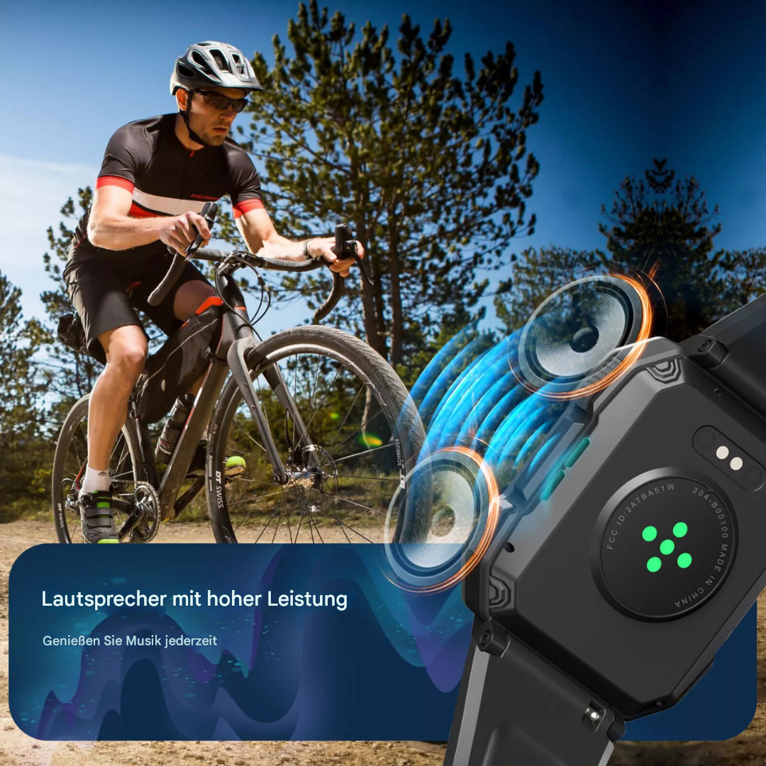 Robust smartklocka för äventyrliga – ExploreGear
