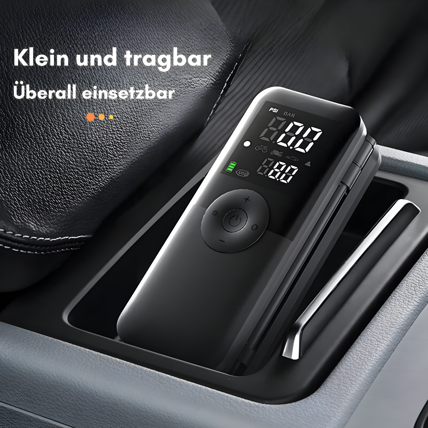 Smart Bærbar Luftpumpe – AirBuddy Plus