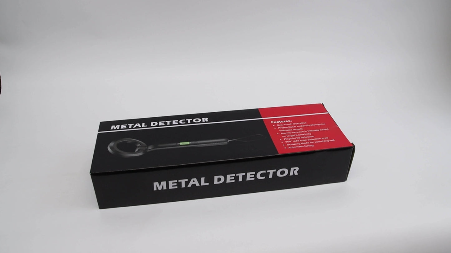 Præcisions Metal Detector - Let at Bruge til Udendørs Eventyr