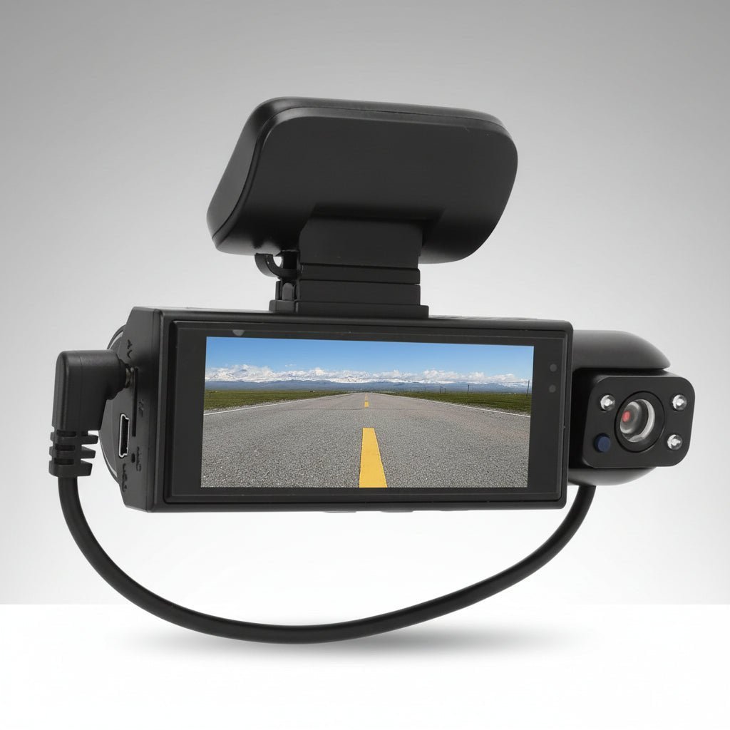 Avancerad Dash Cam med 1080P och G-Sensor för Bilsäkerhet