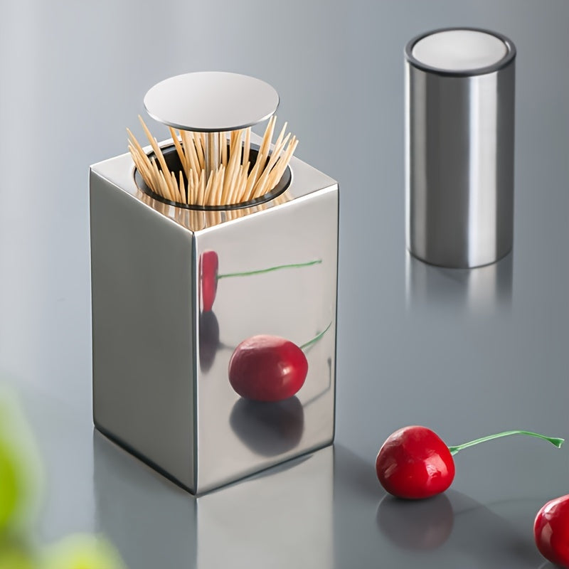 AutoPop Tandstikdispenser – Funktionel og Nutidig