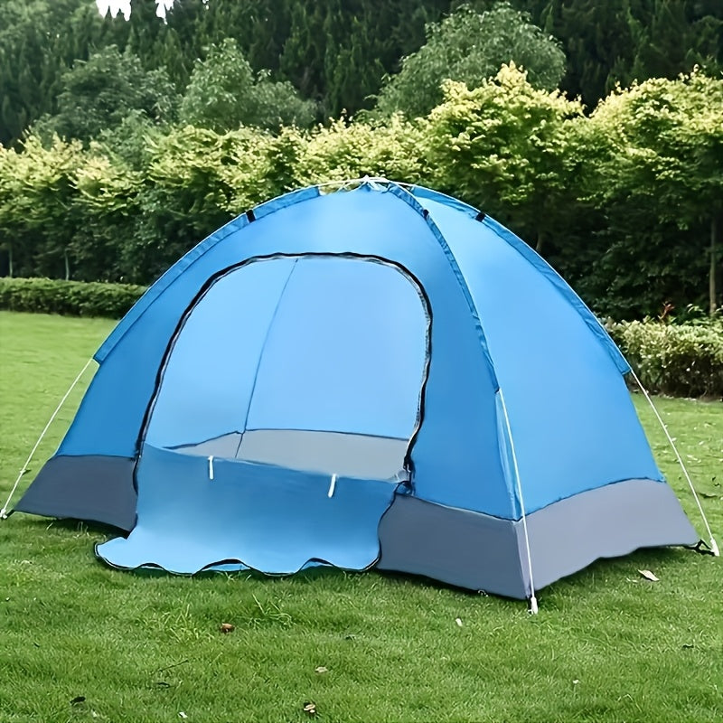 Snabbuppsättning Campingtält med Slitstark Nylon & Dragkedja