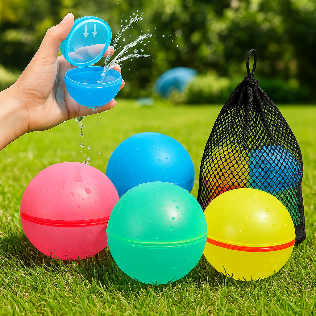 Återanvändbara Vattenballonger för Oändlig Sommarunderhållning