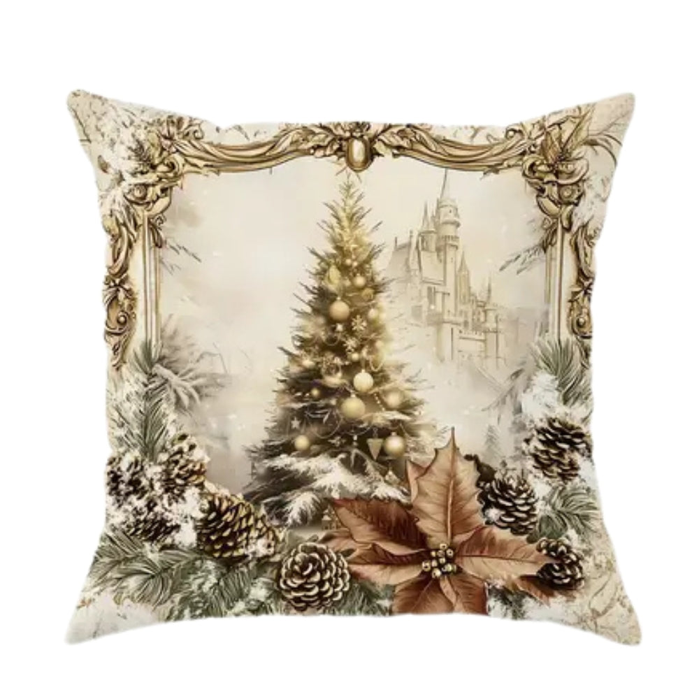 Julkuddöverdrag med Eleganta Motiv för Soffa & Sängar