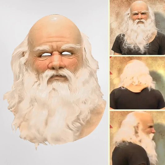 Julemaske som Julemand – Realistisk Kostume