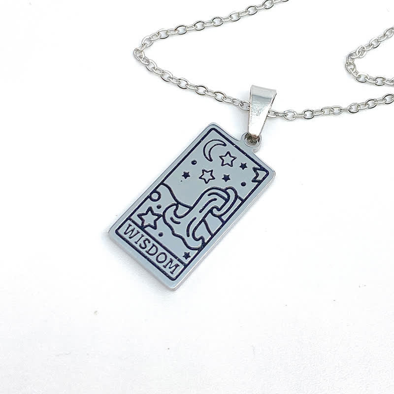 Vintage Tarot Kort Pendant – Lykkeamulet