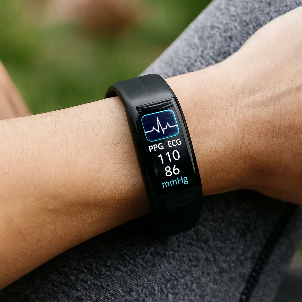 Smart Fitness Ur med ECG og Søvnsporing - Din Sundhedspartner