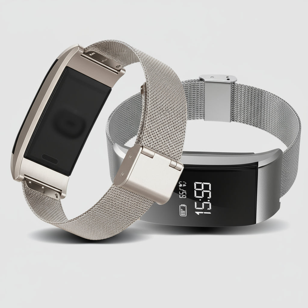 Vandtæt Smart Fitness Ur med Pulsmåler og Søvntracker