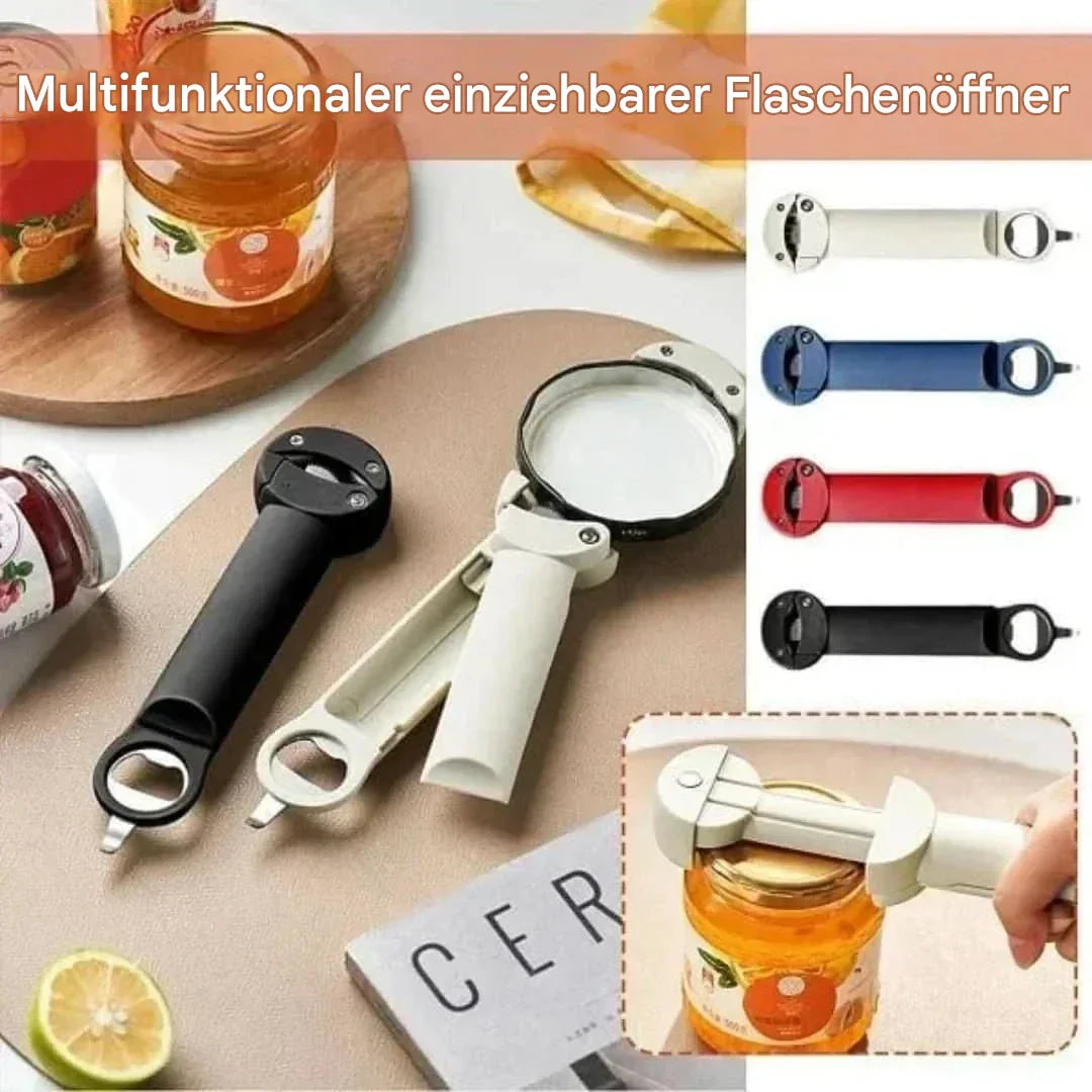 Flasköppnare med multifunktionell design - KlipsFix