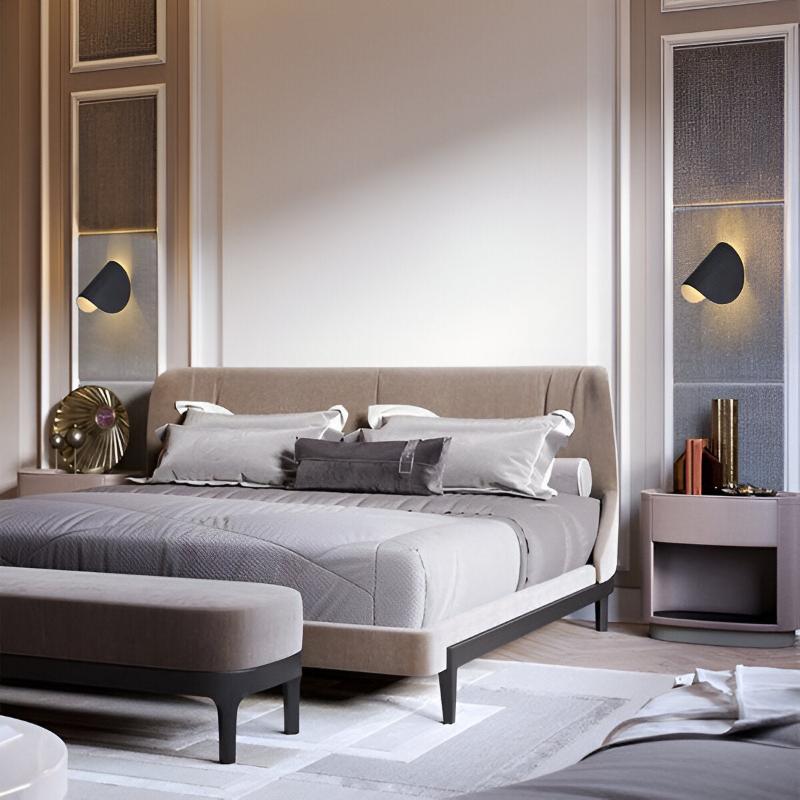 Elegant Væglampe med Justerbar LED-belysning