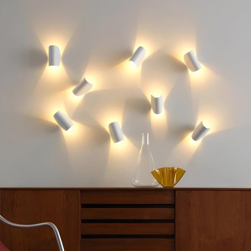 Elegant Væglampe med Justerbar LED-belysning