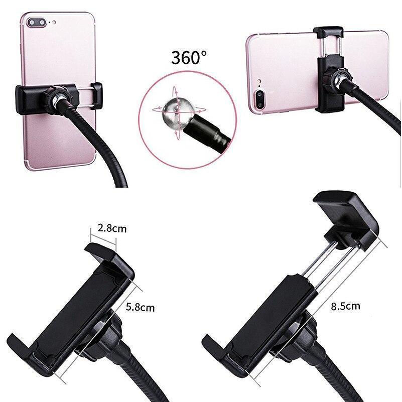 Flexibel Telefonringlampa med Justerbar Storlek