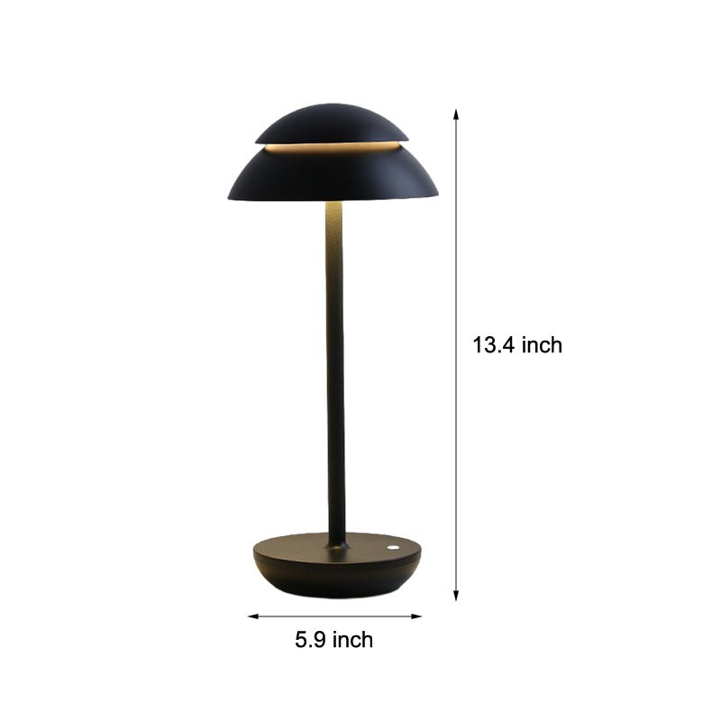 Bärbar LED Bordslampa – Uppladdningsbar och Trådlös Frihet