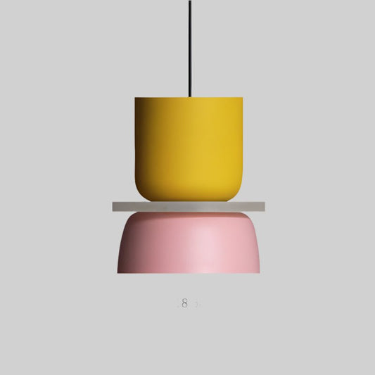 Energisnål LED-pendel med färgglad design