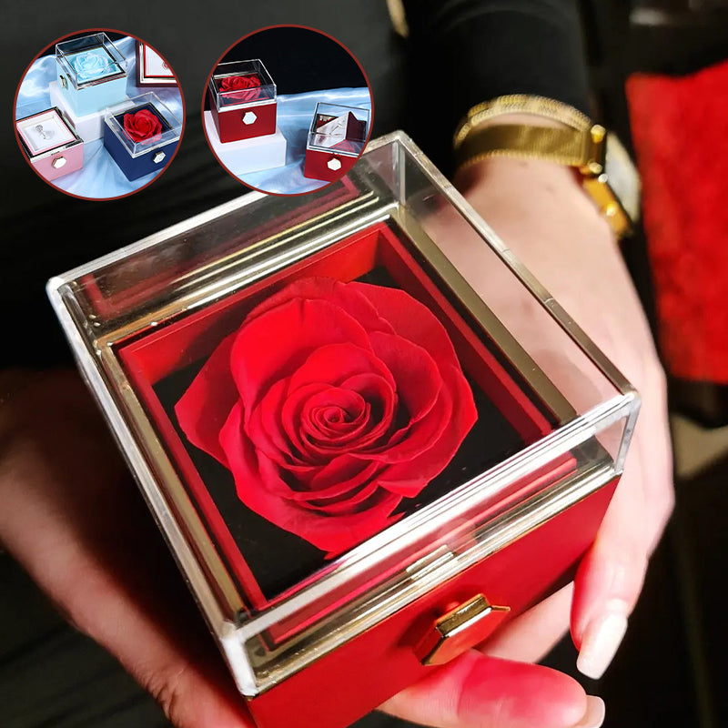 Eternal Rose Box – Elegant Opbevaring af Kunstige Roser