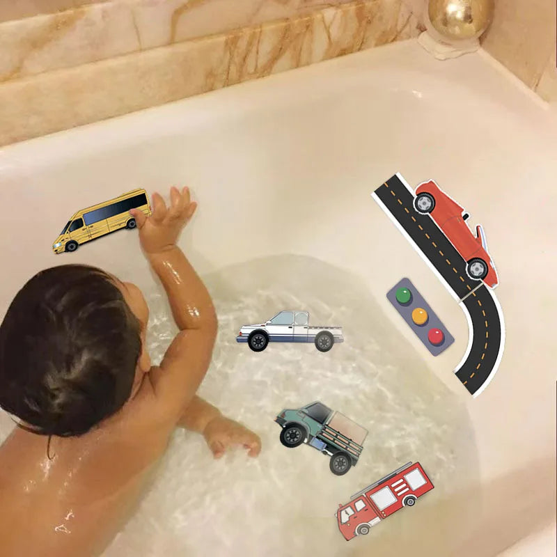 Badetid med læring - Sæt af legetøj