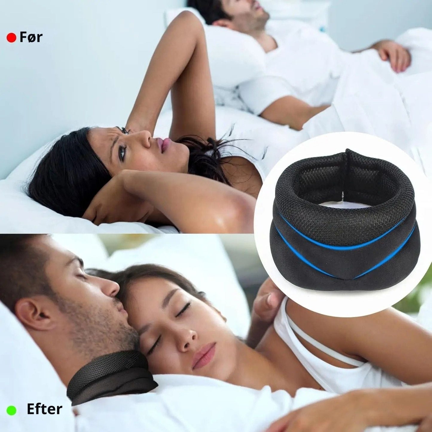 Ergonomisk Anti-snorke Krave til Bedre Søvn