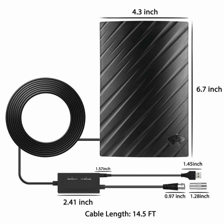 Indendørs TV Antenne ClearView 4K