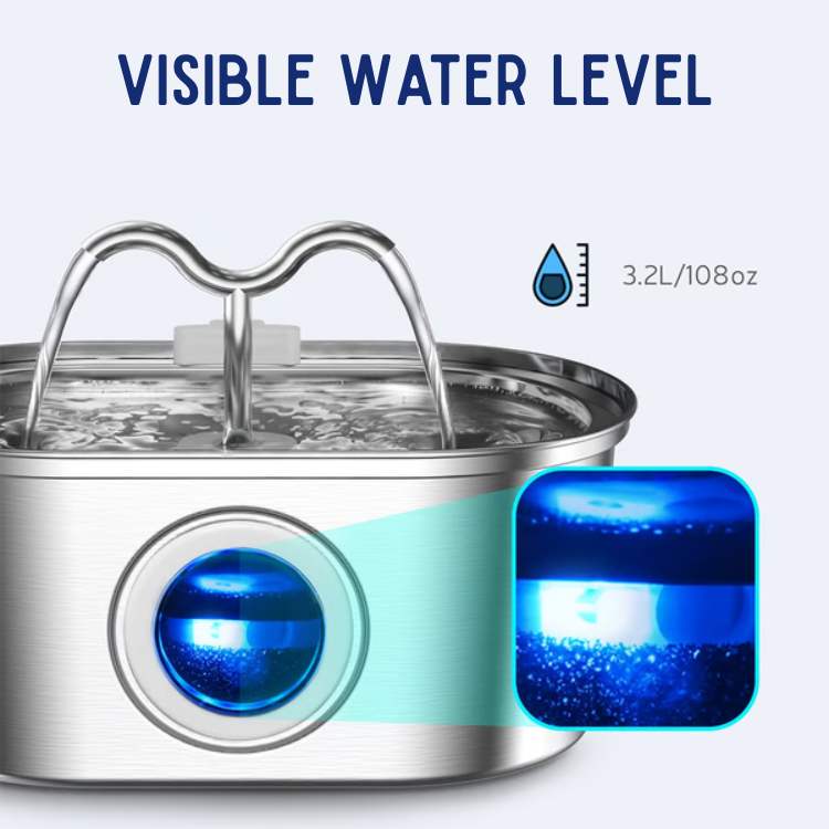 Stille Vandfontæne til Katte – FreshFlow Hydration