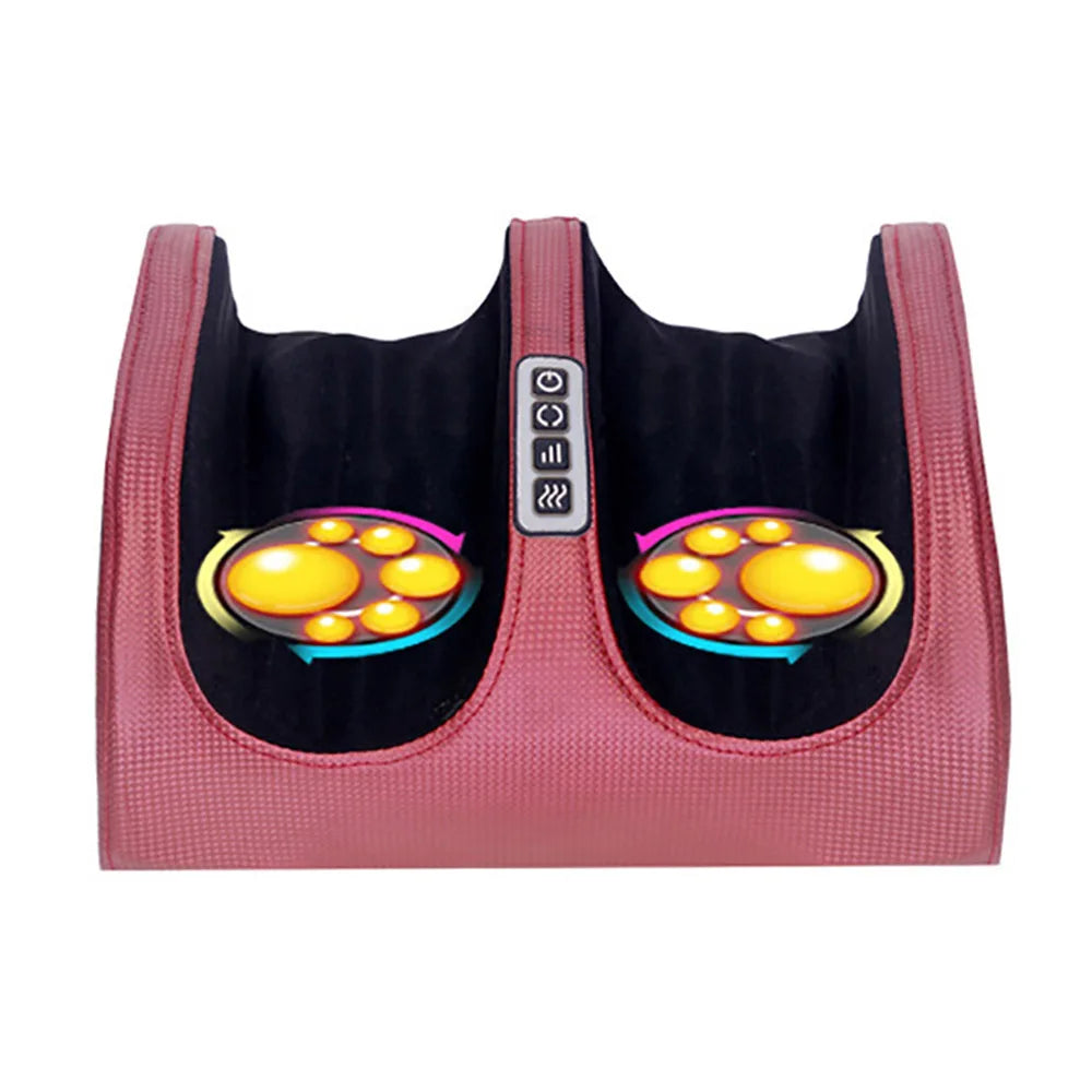 Elektrisk Fodmassageapparat med Varme og Shiatsu Terapi