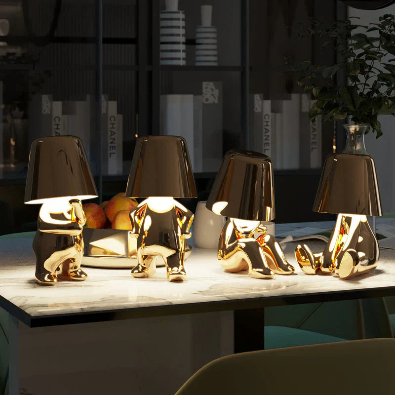Legende belysning med dimbar funktion og kunstnerisk design
