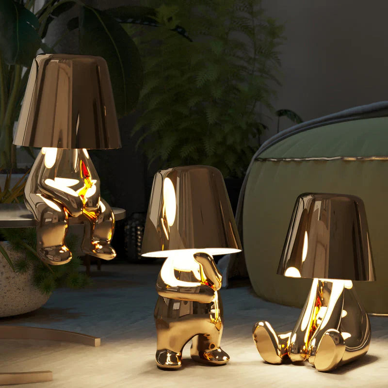 Legende belysning med dimbar funktion og kunstnerisk design