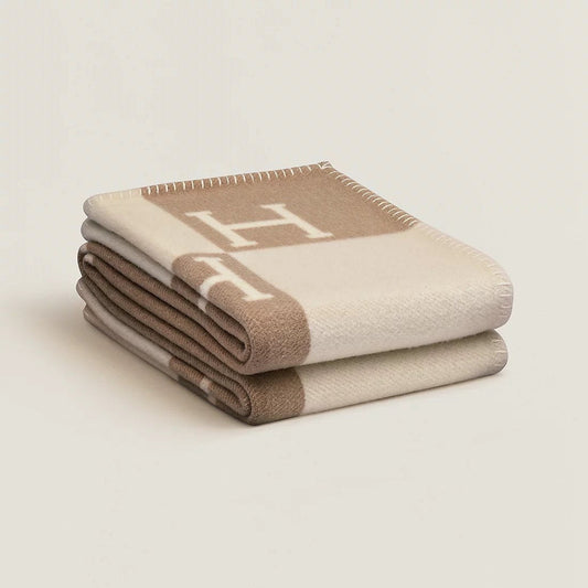 Luksuriøs Uld- og Cashmere Plaid