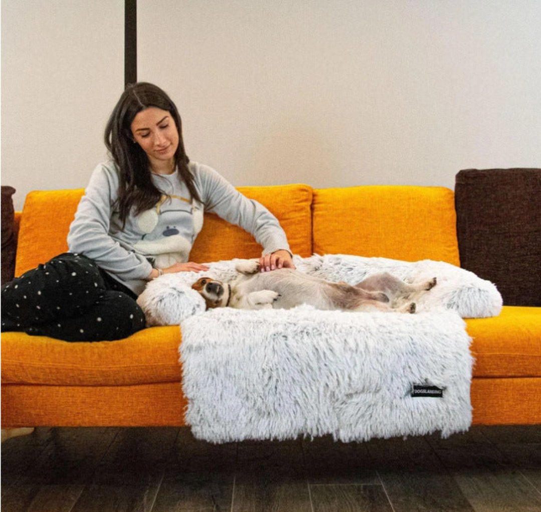 Vinterlyx hundbädd - Snöflinga edition PawLounge