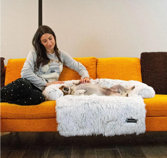 Vinter luksus hundeseng - Snefnug udgave PawLounge