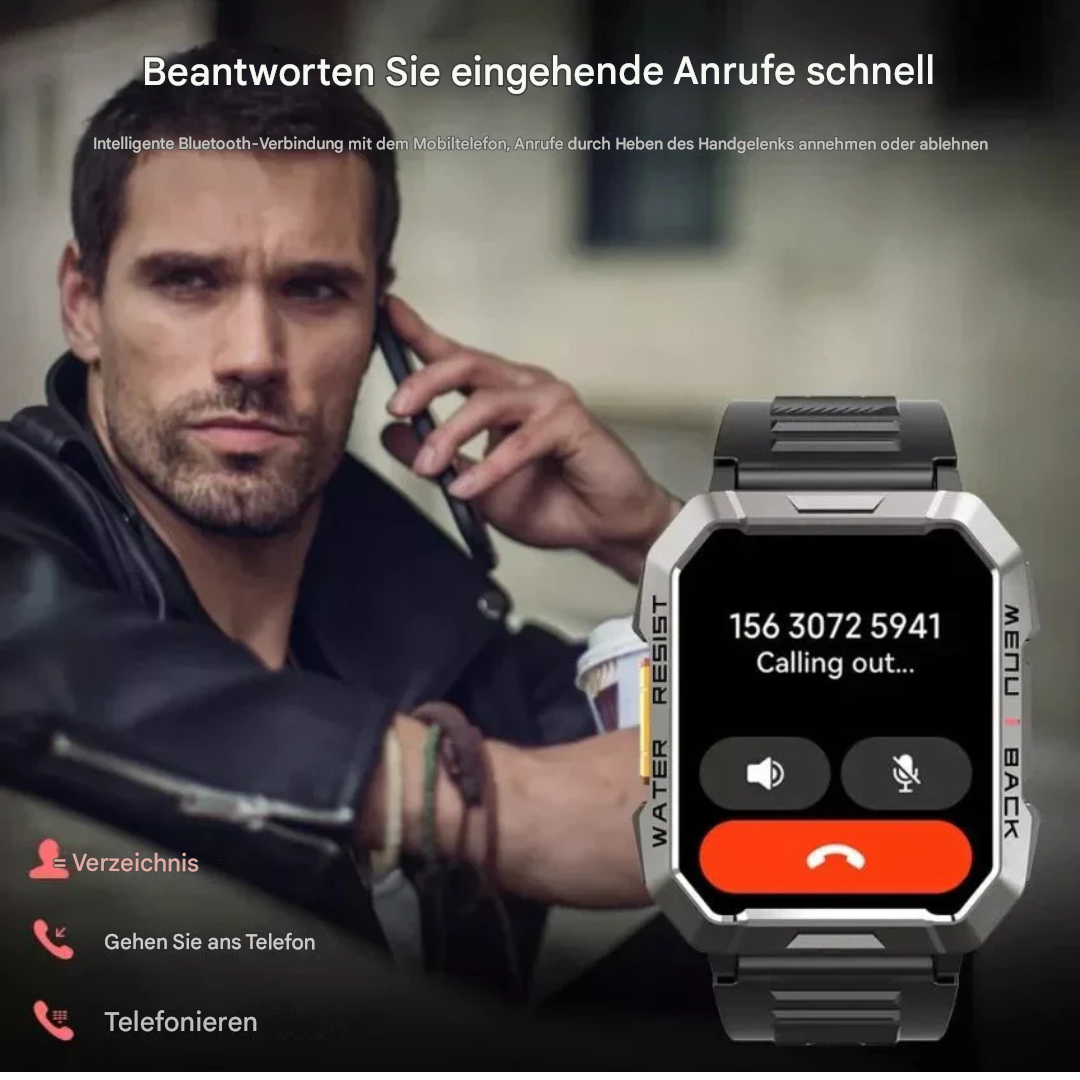 Robust smartklocka för äventyrliga – ExploreGear