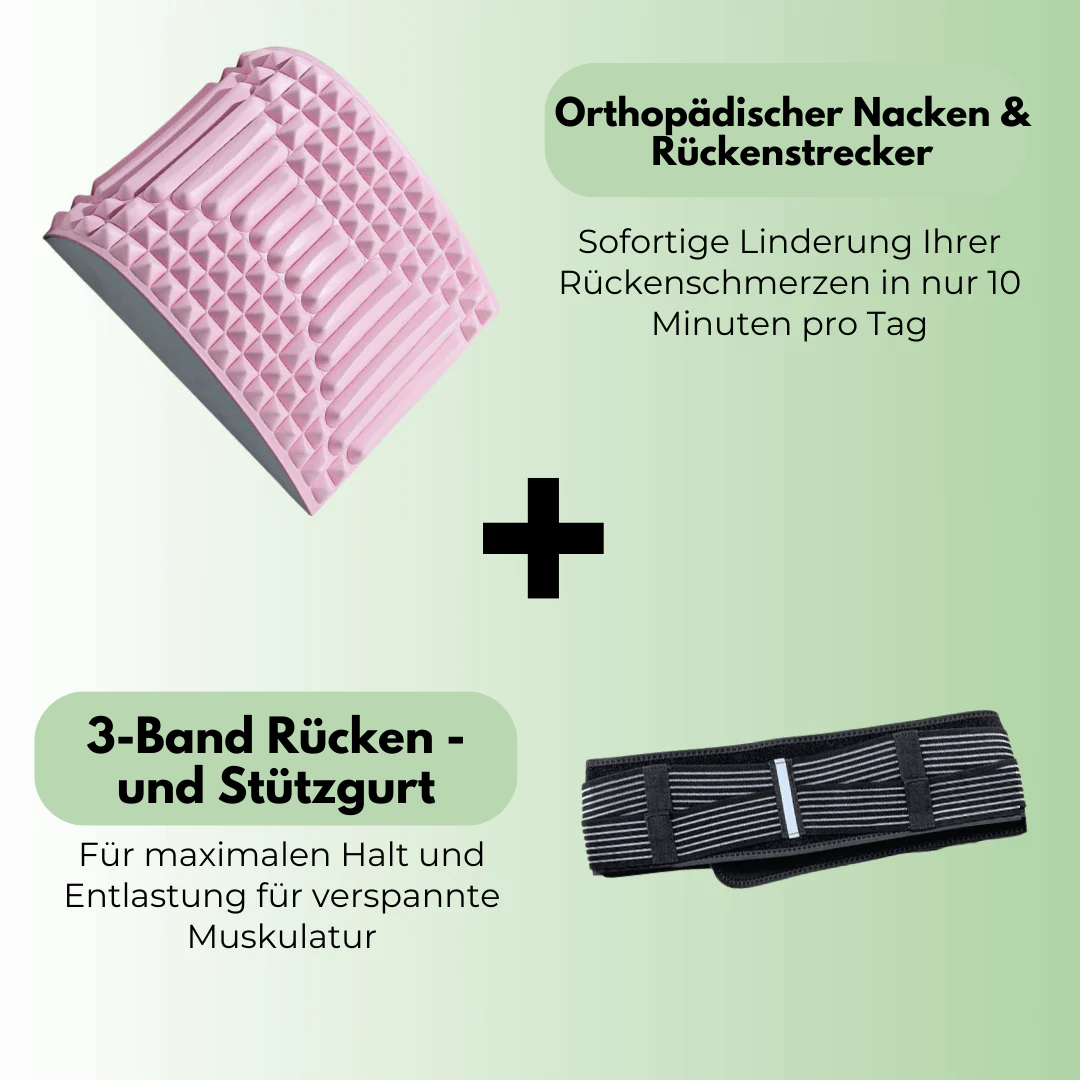 Rygbælte med støtte – Tripel støtte
