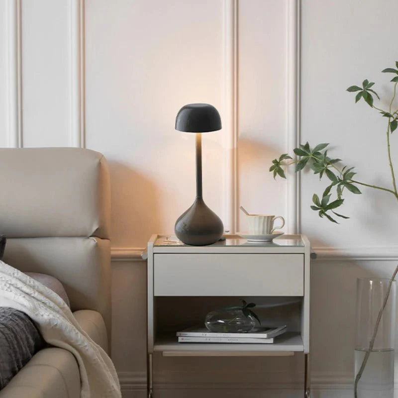 Bærbar Dæmpbar Bordlampe med Lang Batterilevetid