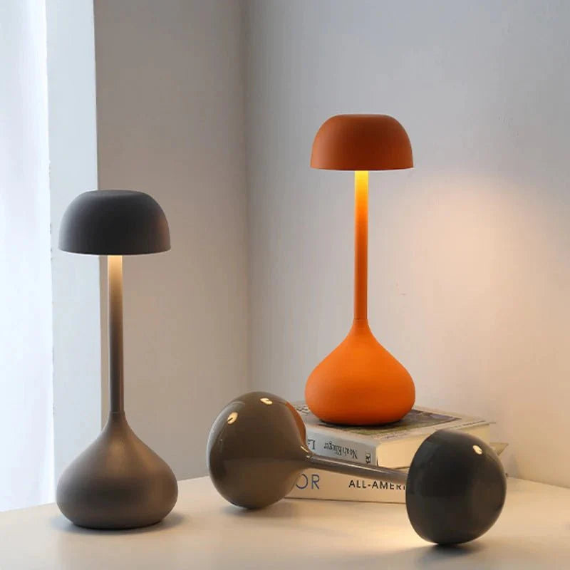 Bærbar Dæmpbar Bordlampe med Lang Batterilevetid