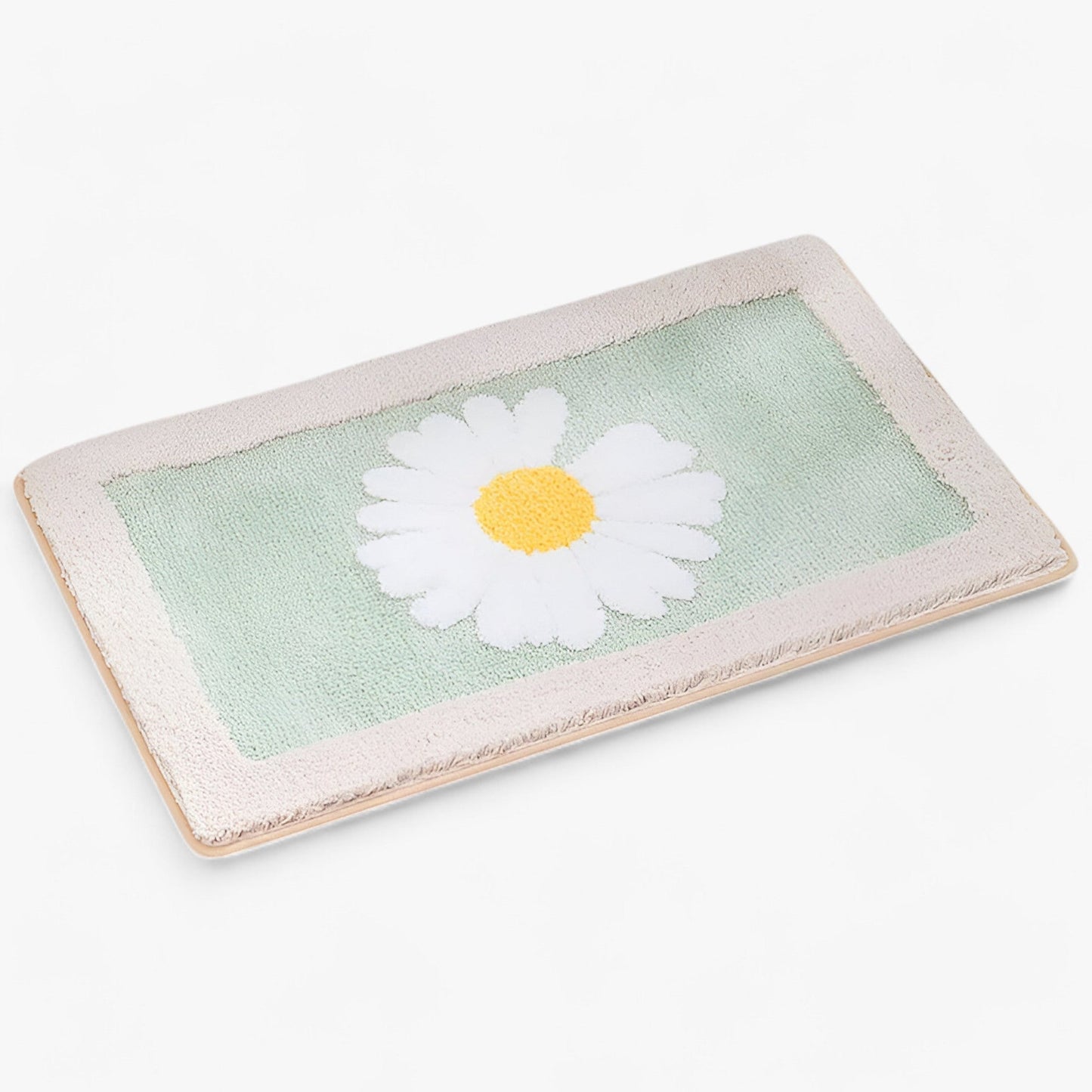 Mjuk badrumsmatta 50x80 cm - Säker och vattenabsorberande