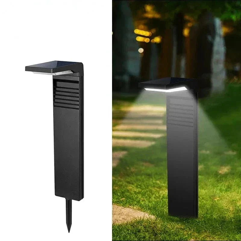 Soldriven Utomhusvägglampa – Modern & Vattentät Design