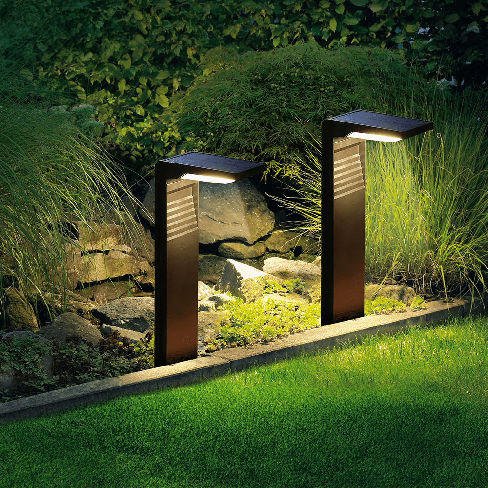 Soldriven Utomhusvägglampa – Modern & Vattentät Design