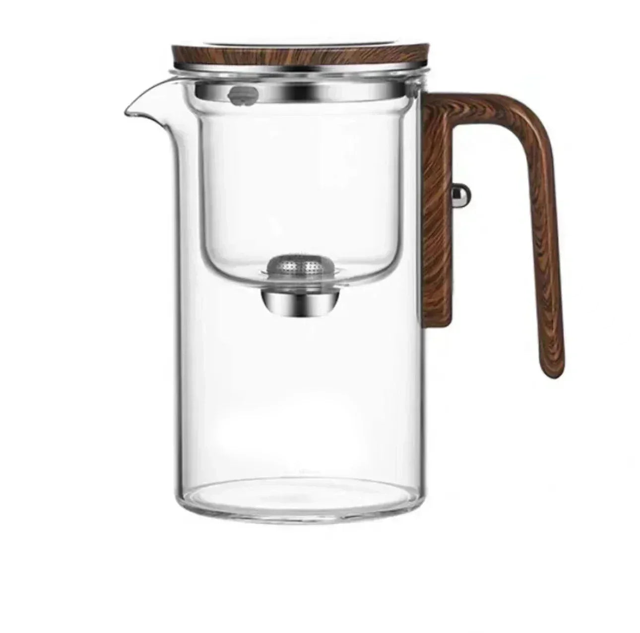 Elegant tekanna i glas med separat filtrering - TeFusion