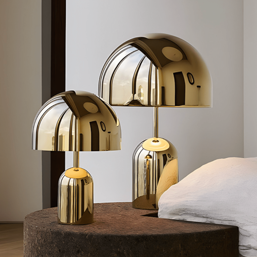 Elegant Trådløs Bordlampe med Justerbar Lysstyrke